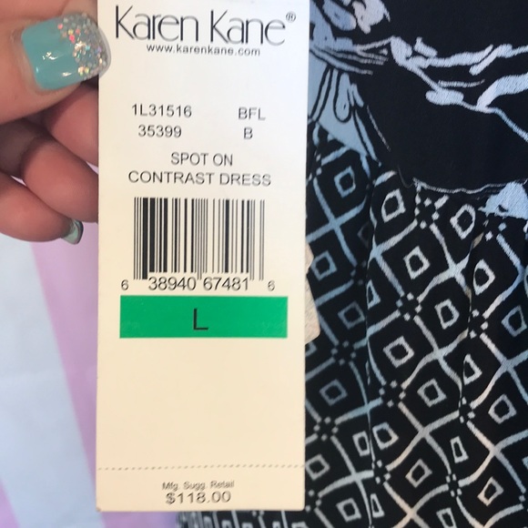 🎁 Karen Kane Dress NWT Size Med ❤️ - Picture 5 of 6